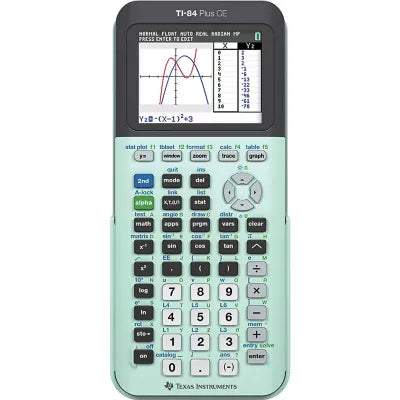 CALC TI84 PLUS CE MINT GREEN - New (SKU: 18893338)