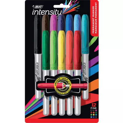 MARKER 12PK INTENSITY PERM AST - New (SKU: 27293322)