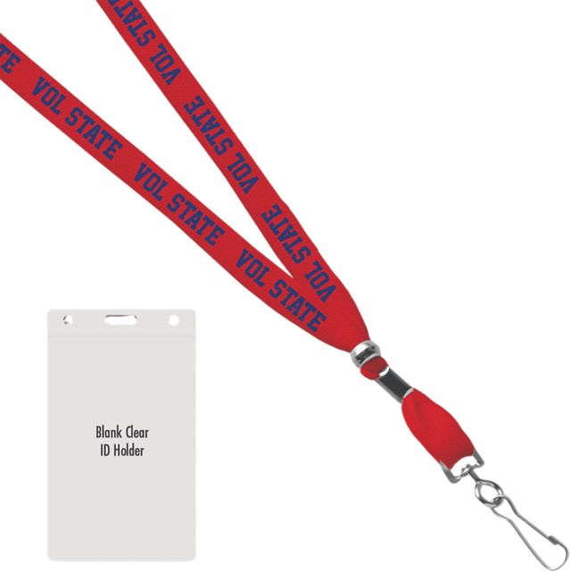 Volunteer State Community College Card Dispenser Lanyard