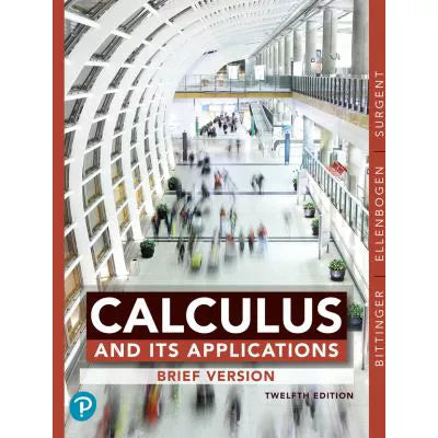 Calculus and Its Applications, Brief Version