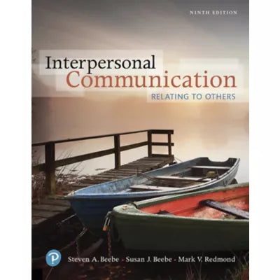 Interpersonal Communication : Relating to Others