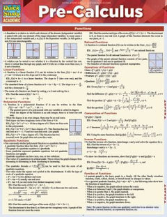 PRE-CALCULUS UPDATED
